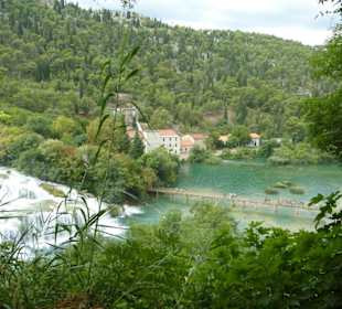 Travertin - Wasserfälle