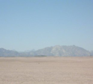 Ausblick in die Wüste