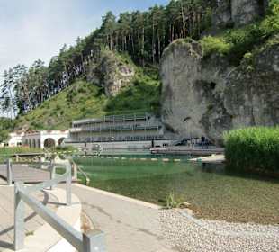 Blick auf den Naturteich