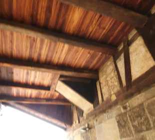 Durch den hinteren Bereich