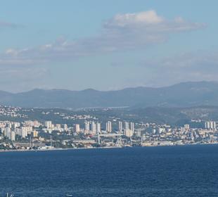 Opatija: Blick von der Kirche Mariä Verkündigung