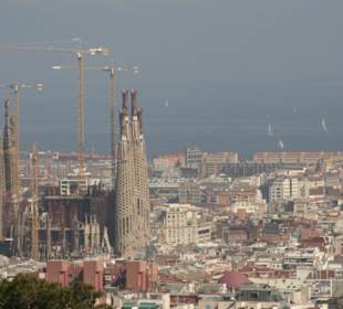 Blick vom Parc Güell