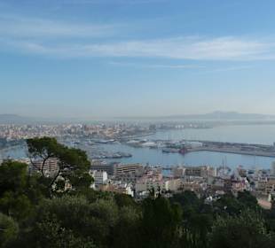 112m über der Bucht von Palma