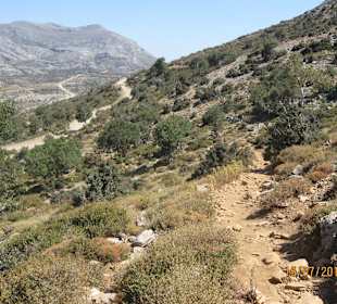 Der Weg zur Höhle sieht so aus