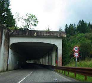 Achtung Blitzer im Tunnel