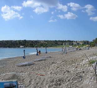 Strand am Irene Palace vorbei
