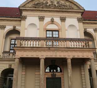 Beim Alten Rathaus am Alten Markt in Magdeburg