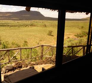 Blick vom Restaurant aus