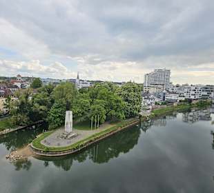 Blick von Ulm auf den Schwal