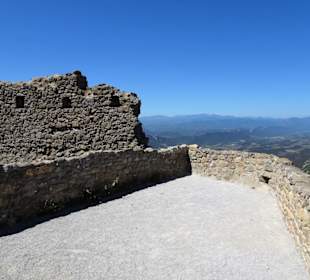 Rundgang durch die Burg Quéribus