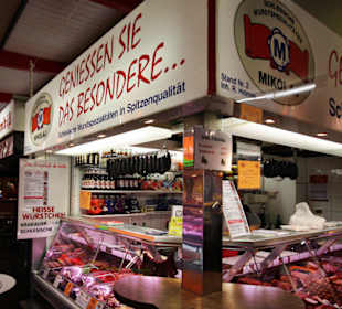 Marktstand Schlesische Wurst 