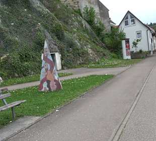 Ehemalige Burg auf der Tanzlaube