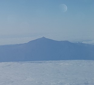 Teide, Anflug mit Inselrunde