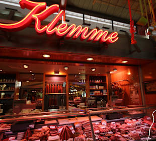 Marktstand Fleischermeisterin Klemme