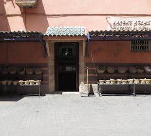 Unterwegs in der Altstadt von Marrakesch