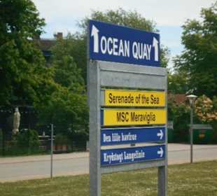 „Ocean Quay“, Terminal für Kreuzfahrtschiffe
