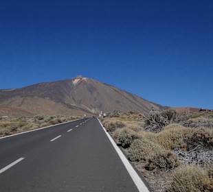 Straße zum Teide