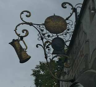 Bei einem Spaziergang durch Rüdesheim am Rhein