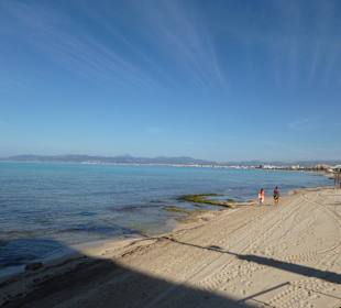 Die Playa de Palma im Ortsbereich Arenal