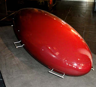 Aerodynamischer Sarg 