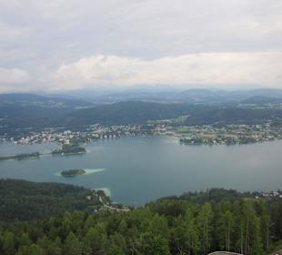 Blick vom Turm auf dem Pyramidenkogel