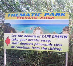 Target of Cape Drastis - Thematic Park 