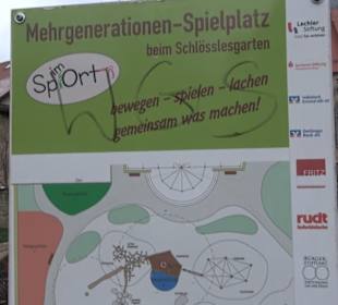 Mehr-Generationen-Spielplatz beim Schlösslesgarten