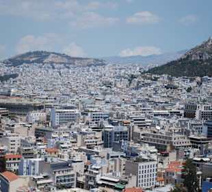 Athen von der Akropolis