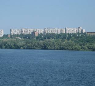 Blick auf Saporoschje