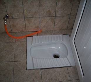 Toilette in einer Moschee