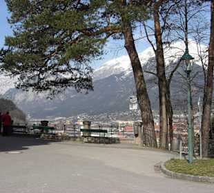 Blick von Bergisel nach Innsbruck