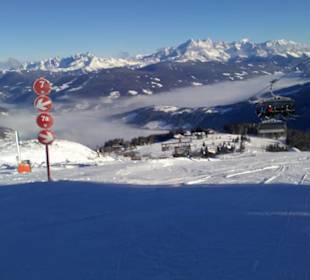 Im Skigebiet