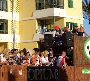 Straßenkarneval in Playa del Ingles