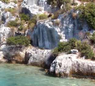 Kekova - versunkene Stadt im Mittelmeer