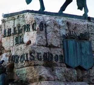 Inschrift am Denkmal