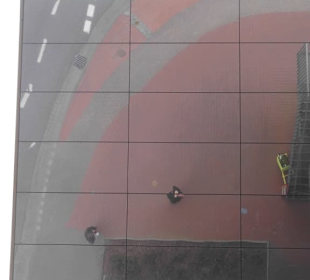 Blick durch den Glasbode