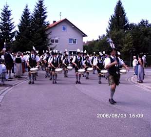 Trachtenumzug  Musiker