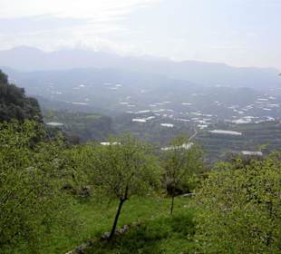 Fahrt ins  Gebirge