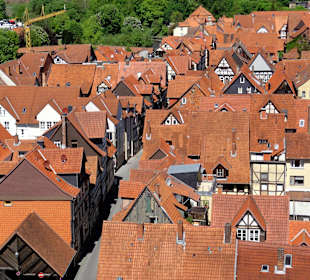 Blick vom Museumsturm über Hann. Münden