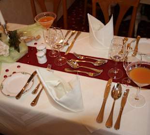 Festlich gedeckt