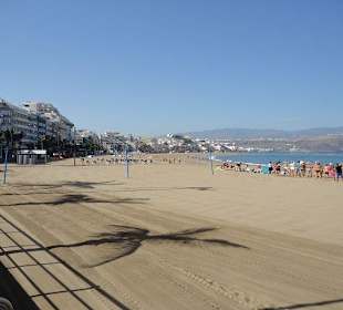 Der Stadtstrand von Las Palmas