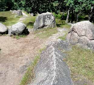 Impressionen von den Großsteingräbern