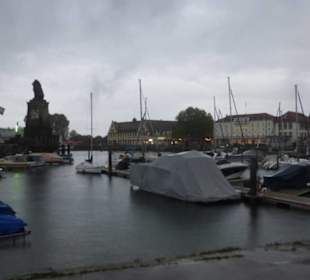 Blick über den Hafen von Lindau