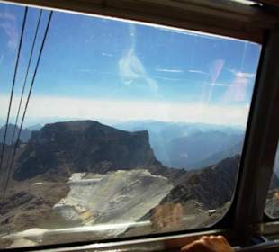 Abfahrtsbilder mit der Seilbahn