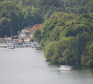 Maschsee von der Rathauskuppel gesehen