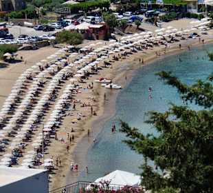 Badestrandt von Lindos