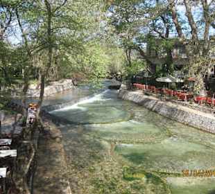 Wasserfälle vom Dorf Vryses