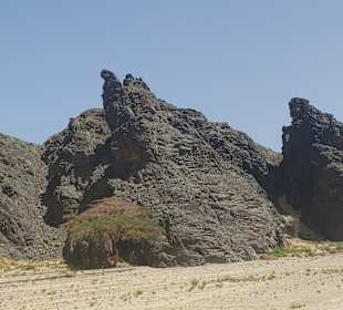 Bizarre Felsen