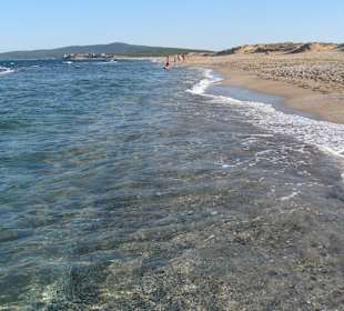 Strand neben dem Hotelstrand