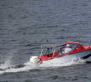 Bootsverkehr auf der Förde